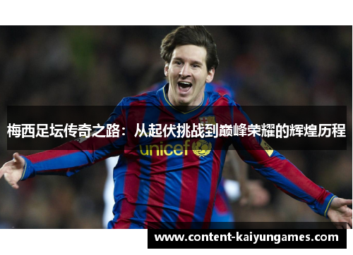 梅西足坛传奇之路：从起伏挑战到巅峰荣耀的辉煌历程