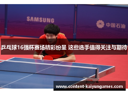 乒乓球16强杯赛场精彩纷呈 这些选手值得关注与期待