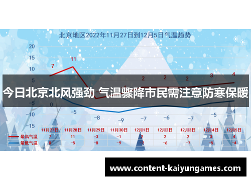 今日北京北风强劲 气温骤降市民需注意防寒保暖